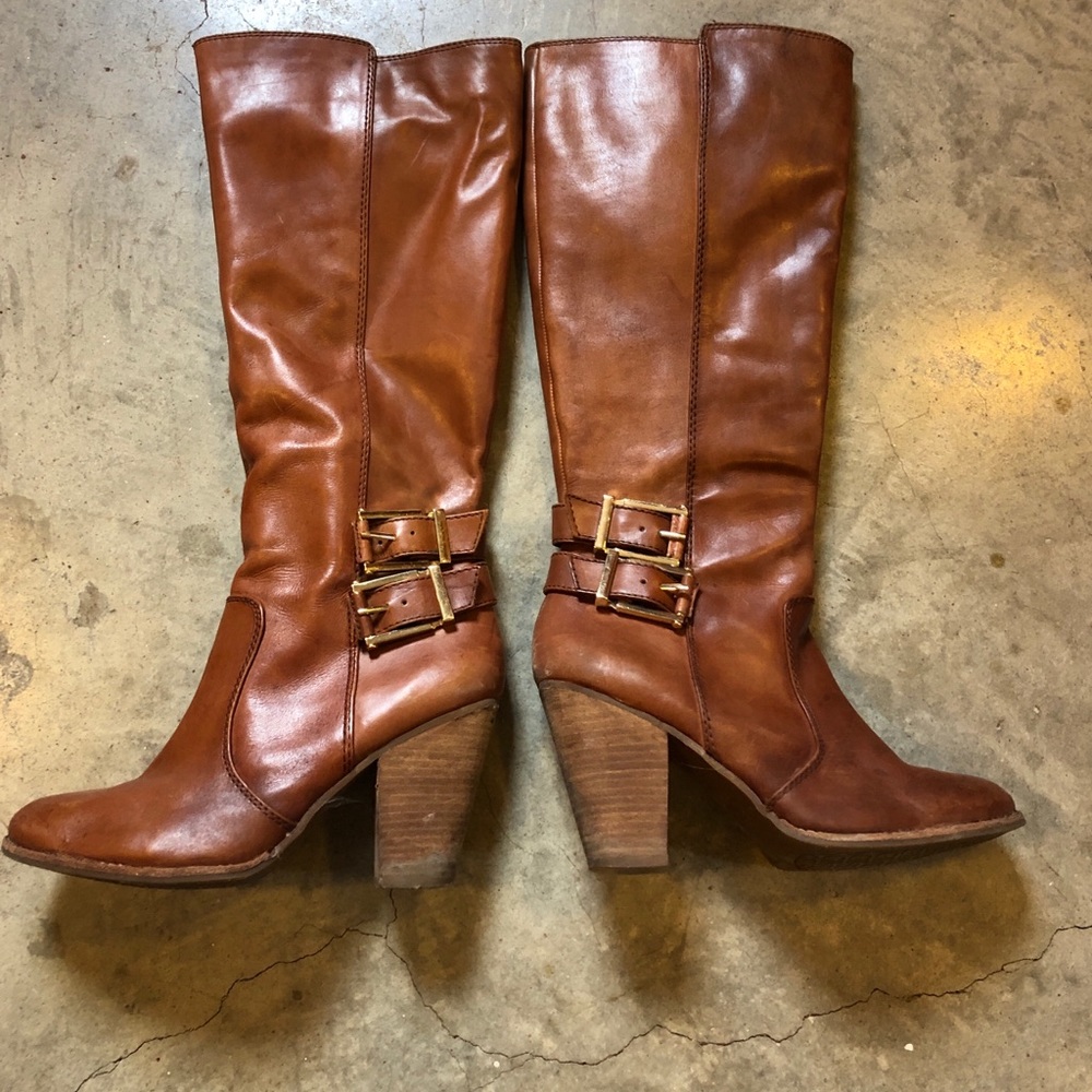 Gianni Bini Leather Boots